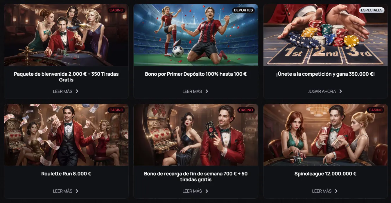 Nuestras Promociones en Casinova